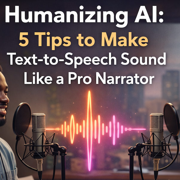 Humanizing AI: 5 Tips to Make Text-to-Speech Sound Like a Pro Narrator