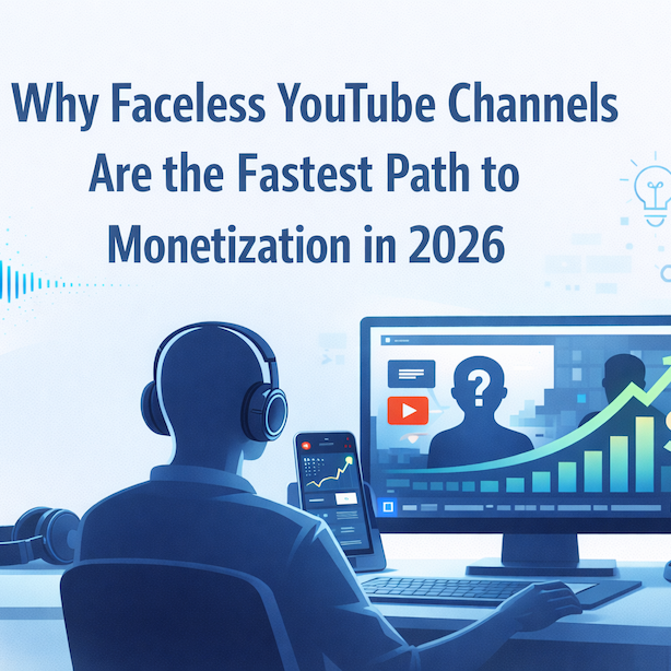 Why Faceless YouTube Channels Are the Fastest Path to Monetization in 2026
