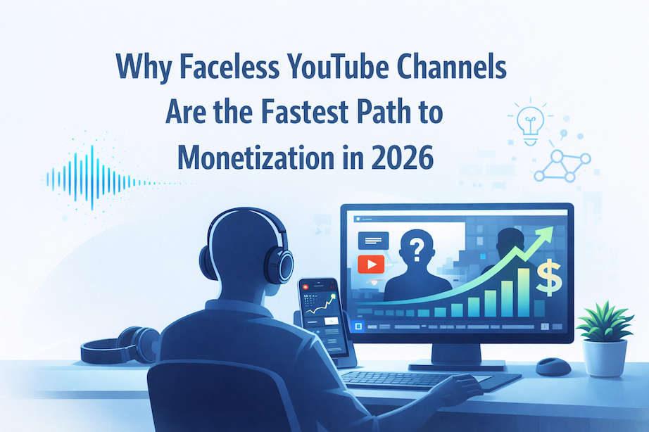 Why Faceless YouTube Channels Are the Fastest Path to Monetization in 2026
