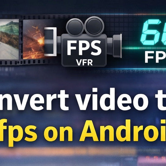 convert video to 60fps on Android