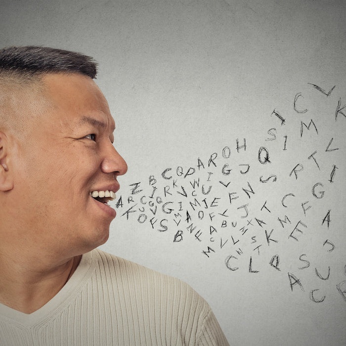 man speaking multiple languages