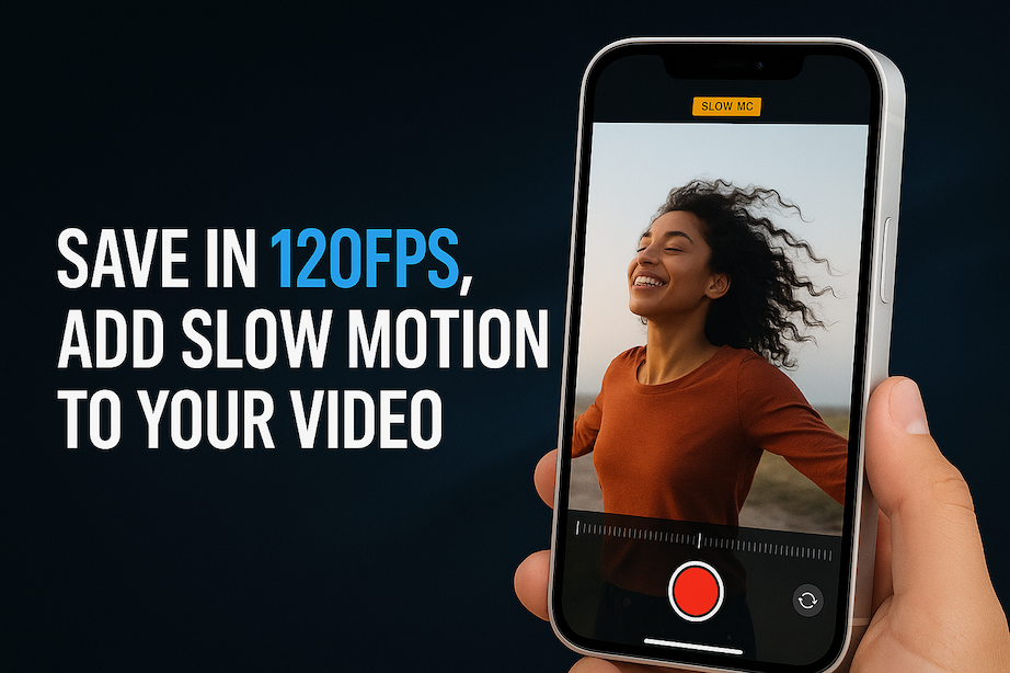 120 FPS Video Editing on iPhone: Add Slow Motion Anywhere with UpRes